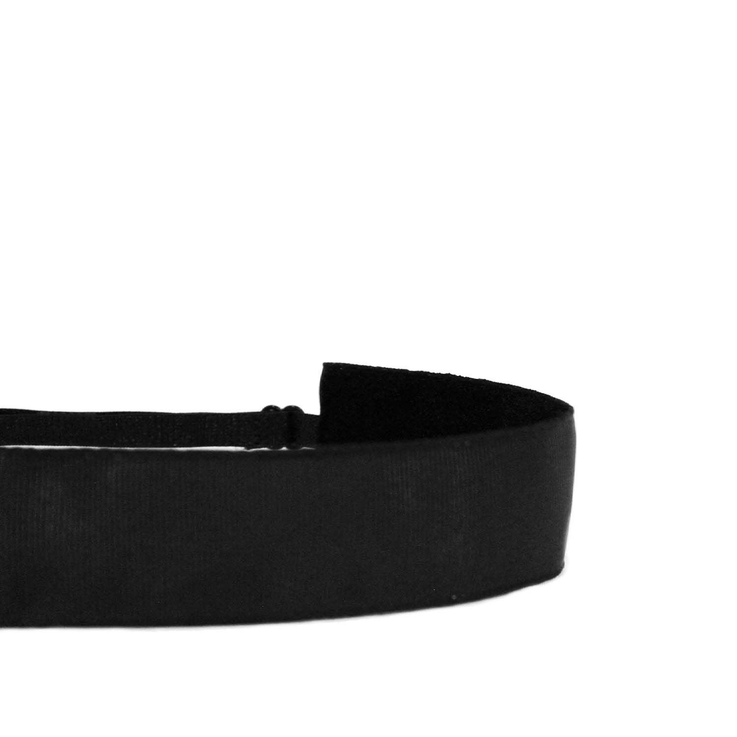 Wide Headband - Plain Black | GNC
